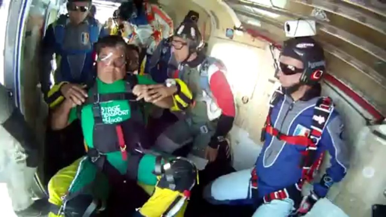 PARACHUTISME - STAGE PARACHUTISME ET HANDICAP : "Saut Sylvain par Philippe"