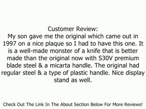 Gerber 30-000363 Applegate-Fairbairn Combat Folder Knife, 15th Anniversary, Limited Edition Review