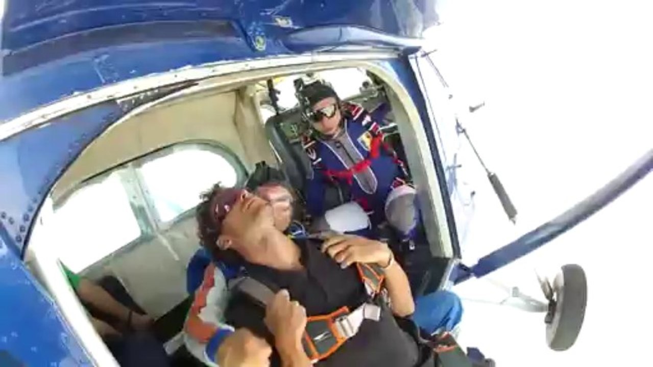 PARACHUTISME - STAGE PARACHUTISME ET HANDICAP : "Saut Sami par David"