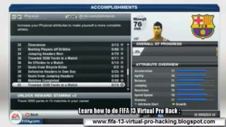 Mod FIFA 13 Virtual Pro Cheat 100% Working!