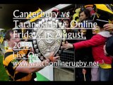 Canterbury vs Taranaki Rugby broadcast