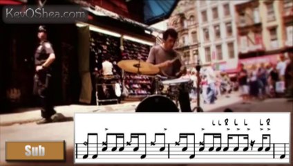 Jojo Mayer - Street Beatz 02 | Drum Lesson