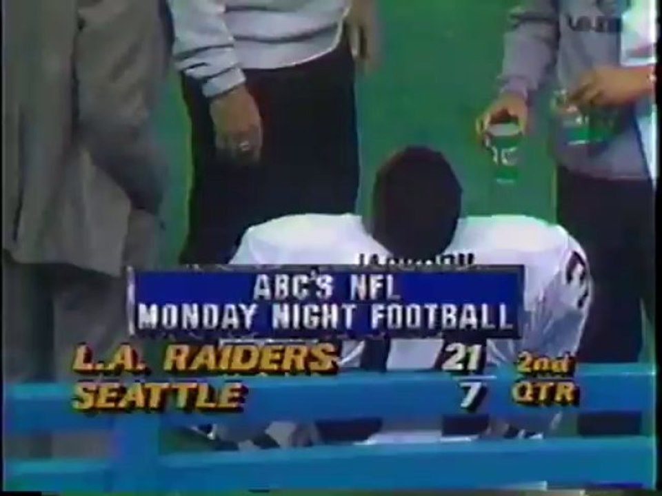 BO JACKSON 91 YARD RUN VS. SEAHAWKS - NOVEMBER 30, 1987