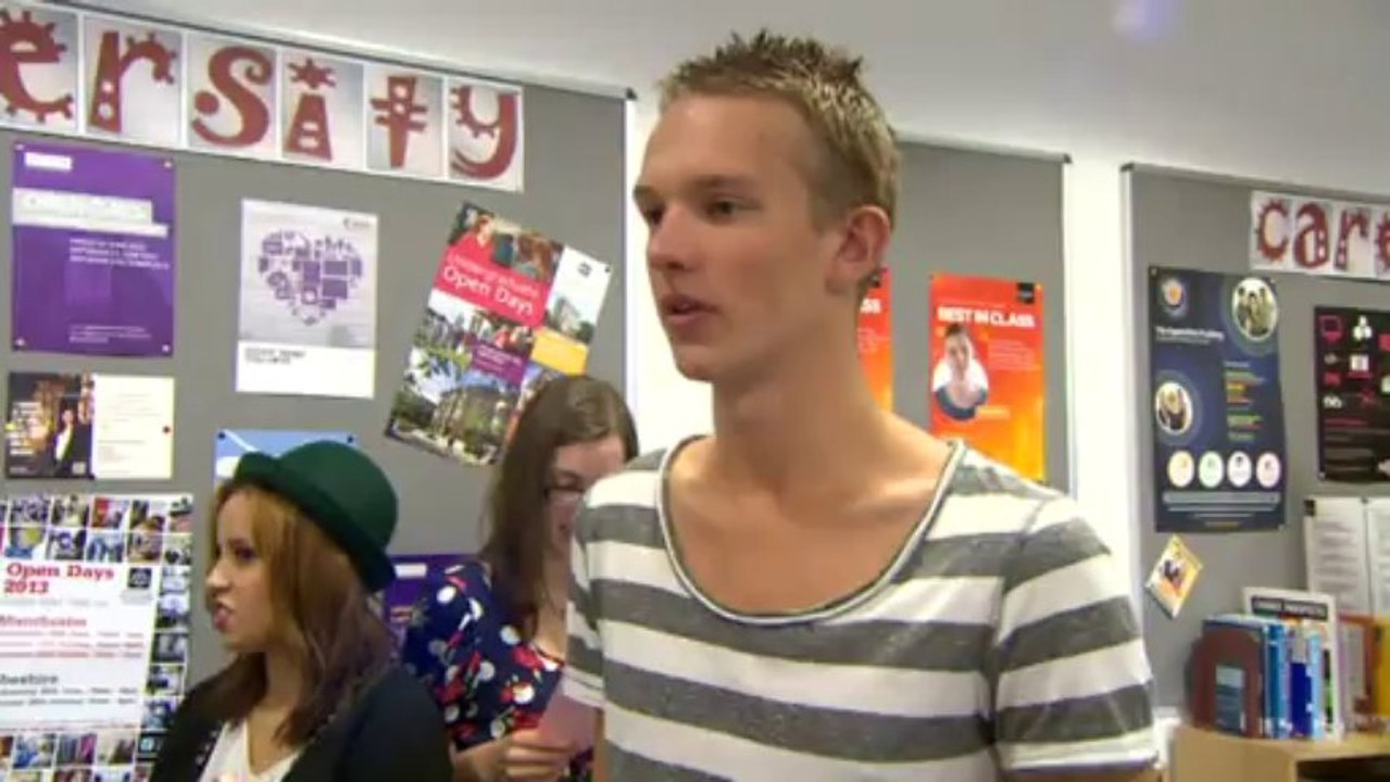 Students celebrate A-level results