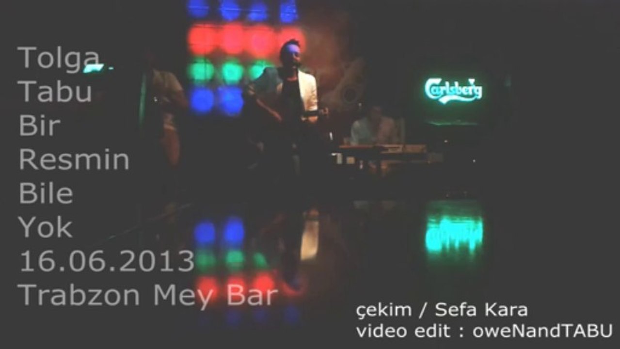 Tolga Tabu - Bir Resmin Bile Yok