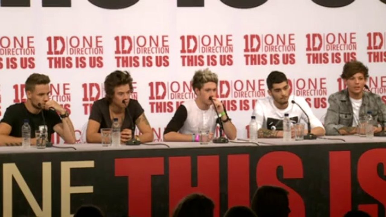 One Direction: This Is Us press conference: Part 1