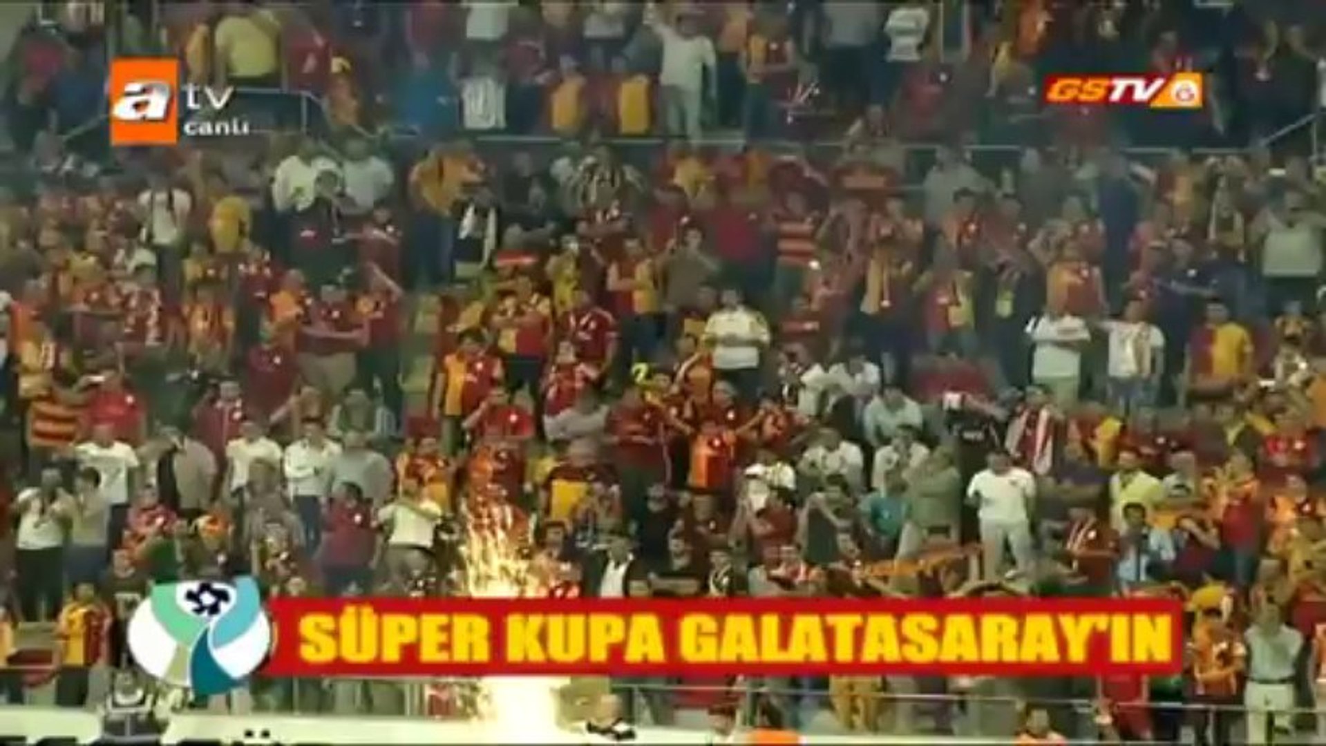 Süper Kupa 2013 - Özet Galatasaray 1--0 Fenerbahçe - Dailymotion Video