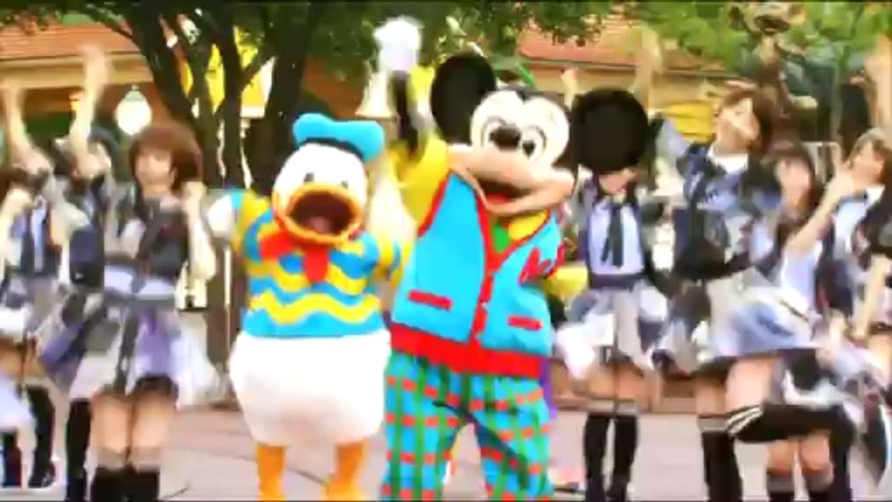 AKB48 - ミッキーマウス・マーチ　 【みんなをつなぐ魔法のメロディー】2013-08-14