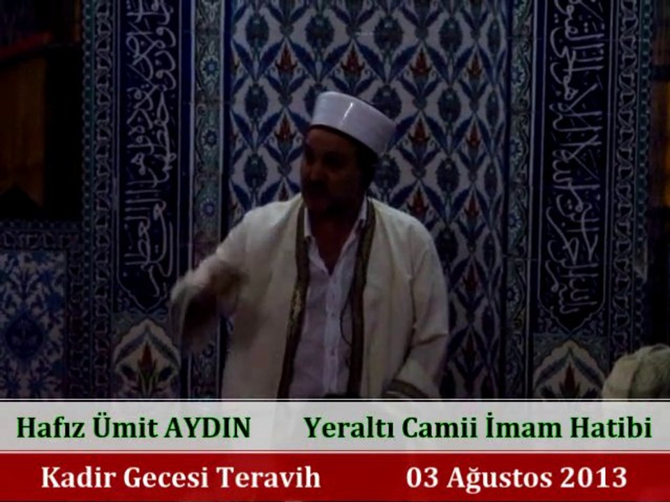 Yeraltı Camii - Kadir Gecesi - Teravih Namazı