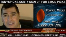 Kansas City Chiefs vs. San Francisco 49ers Pick Prediction NFL Pro Football Odds Preview 8-16-2013