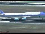 PMDG 747-8İ Air Force One / LTBA Landing (İstanbul) - NetworkTR
