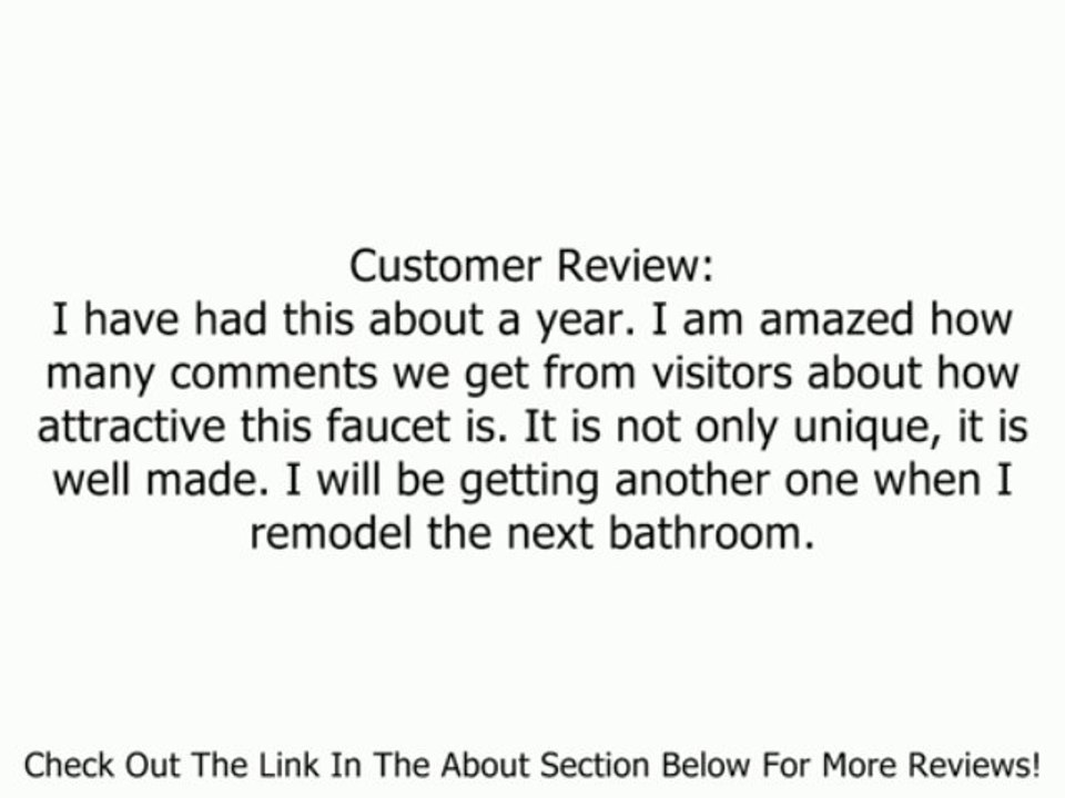 Pfister T42YP0K Ashfield Vessel Bathroom Faucet, Brushed Nickel Review