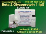 Beta 2-GLYCOPROTEIN 1 IgG ELISA kit