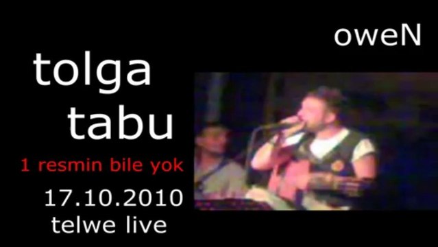 Tolga Tabu - Bir resmin bile yok