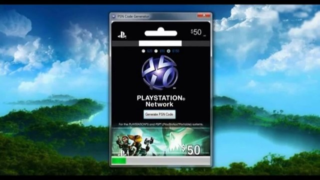 PSN Code Generator august 2013 - Free Playstation Network Codes