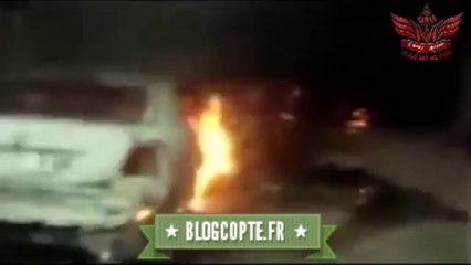 Destruction de l'église Sainte Thérèse à Assiout, en Égypte