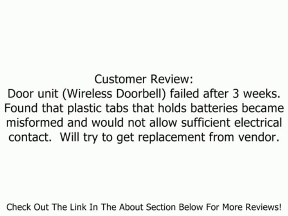 New Chamberlain Ndis Wireless Doorbell & Intercom System Convenient Expandable Communication Review
