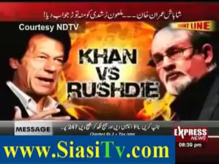 IMRAN KHAN SLAPPED SALMAN RUSHDI MALOON*****MUST WATCH