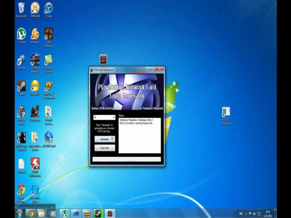 Play Station Network Code Generator 2013 [win][mac]