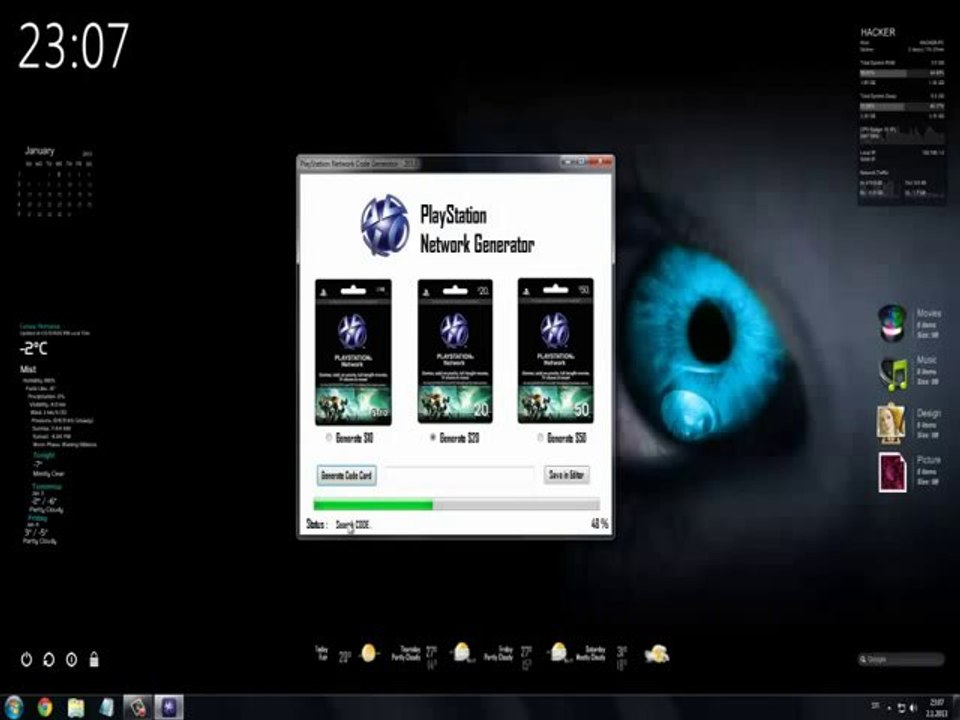 PSN Code Generator - Working as of August 2013