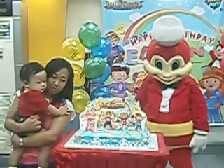 Mark Edison 1st Birthday Party @ Jollibee Pacita Complex
