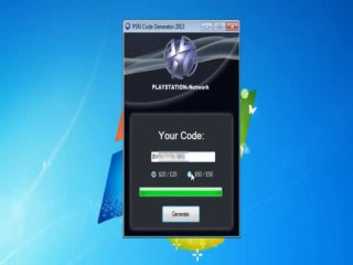 PSN Play Station Network Code Generator - Working as of 2013 August