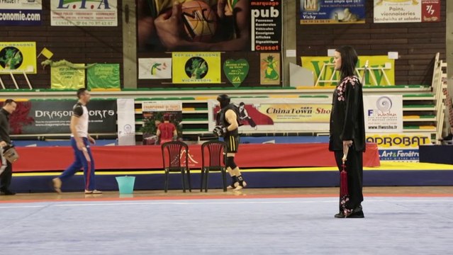 Delphine Tran : Taiji Jian féminin senior - Vichy 2013