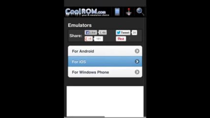 Getting Roms for you IOS Emulators -) -