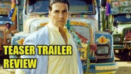 Boss Teaser Trailer Review | Say Hello to Boss Akshay Kumar