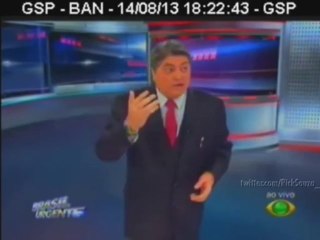 Datena surta com Ibope do Brasil Urgente