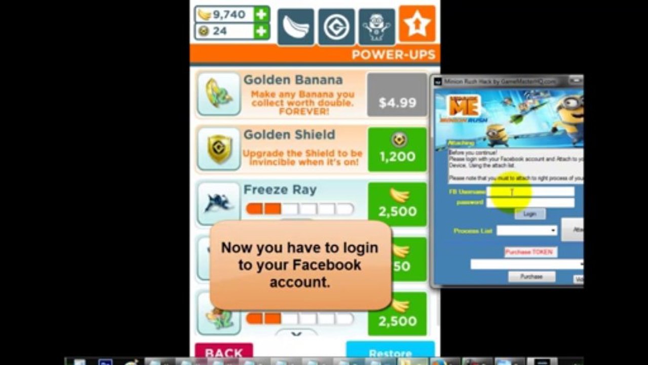 Updated Unlimited Tokens - Despicable Me Minion Rush Hacks and Cheats Released August 2013