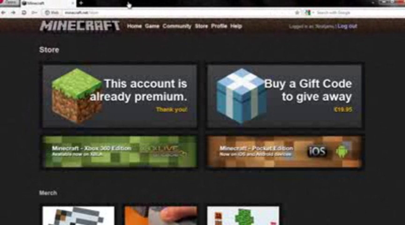 ▶ Générateur de Minecraft Compte Premium Gratuit! AOUT! 2013! (Comment Avoir)