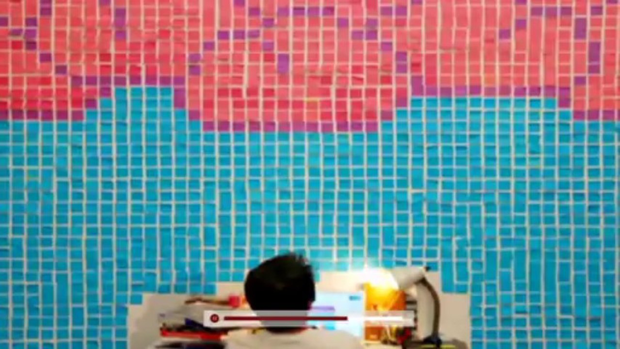 Post-it-Kunst | Euromaxx Cipmania