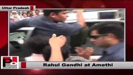 Rahul Gandhi visits Amethi; attends meeting of SHG workers