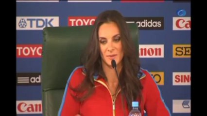 Isinbayeba apoya la homofobia en Rusia