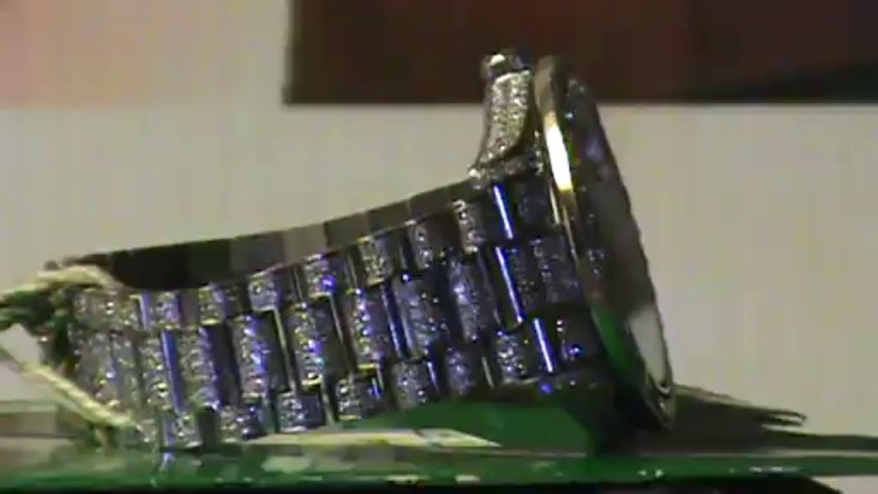 BIG FACE ROLEX SUPER PRESIDENTIAL.DAY-DATE 2. FULL HAND MADE.VVS1-IF