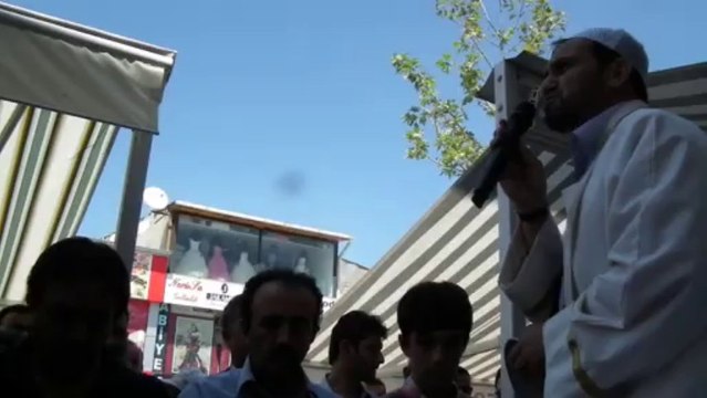 MISIR PROTESTOSU VE GIYABİ CENAZE NAMAZI AFŞİN-HALİL DEMİR