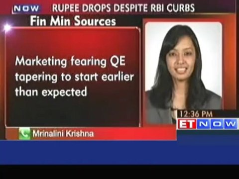 Rupee worries spilling over to equity market: Finance Minister srcs