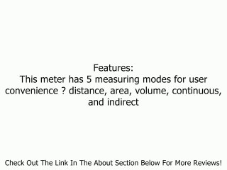 Hitachi UG50Y Digital Laser Meter Review