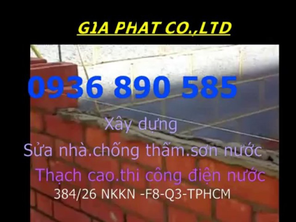 Chuyen xay dung sua nha o quan 1,2 alo 0907 323 053