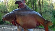 Carp fishing holidays - James on his first french fishing holiday at Beausoleil lake