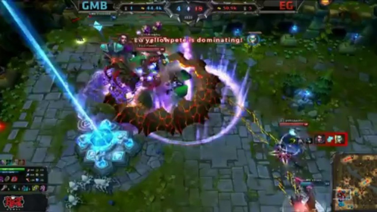 Recap Lcs Summer "Gambit Gaming  vs Evil Geniuses" Week 8