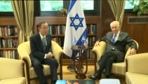 Ban Ki-moon llama a israelíes y palestinos a alcanzar una 