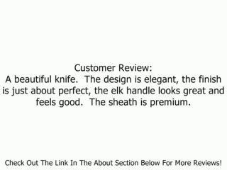 Elk Small Skinner, Elk Antler Handle, Plain Review