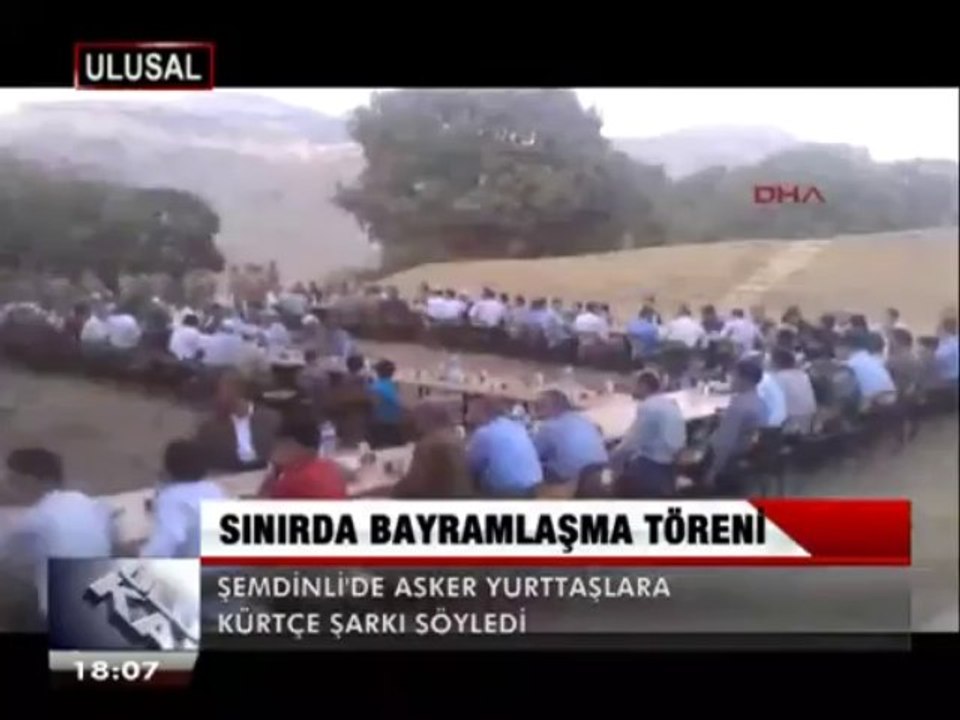 SINIRDA BAYRAMLAŞMA TÖRENİ