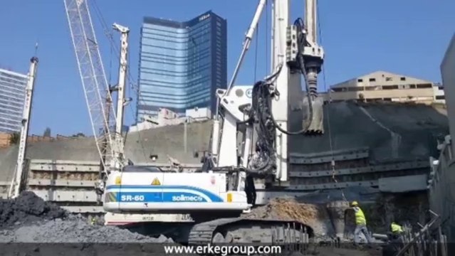 ERKE Dış Ticaret ltd., Soilmec SR-60 Piling Rig - Zemintaş - Bomonti - erkegroup.com