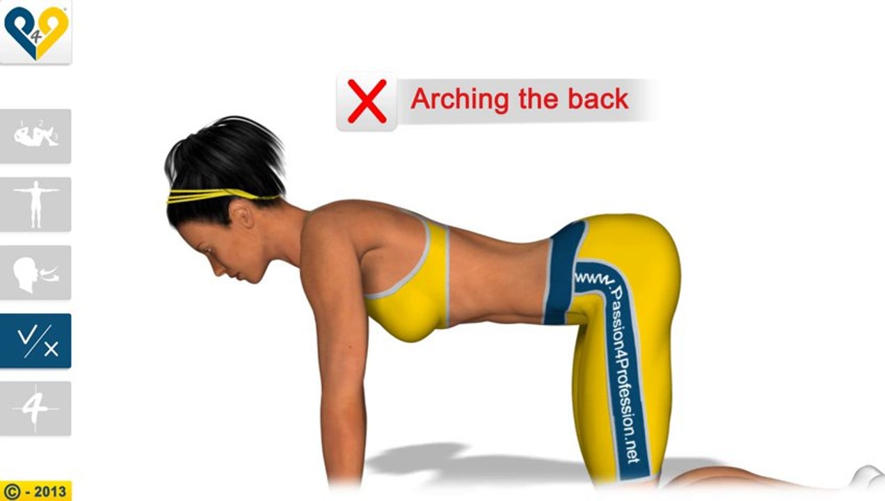 Side kick with bent knee