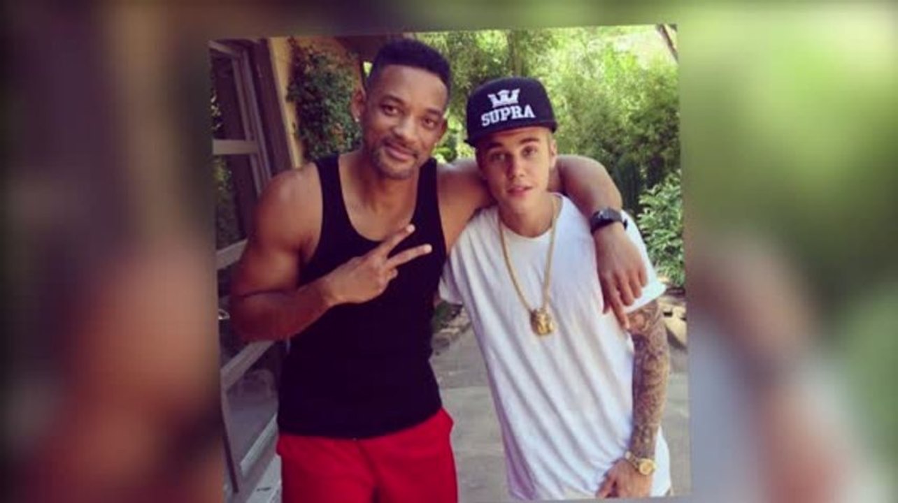 Justin Bieber hängt mit Will Smith ab