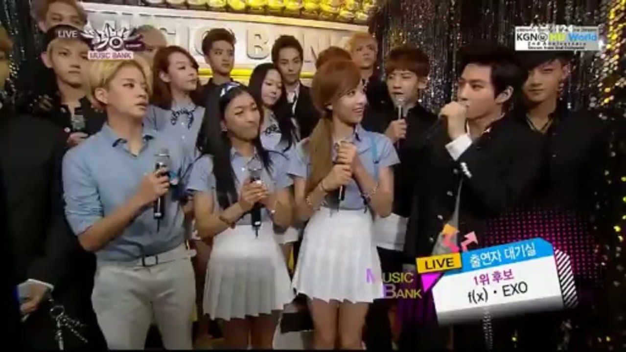 EXO & f(x) Backstage