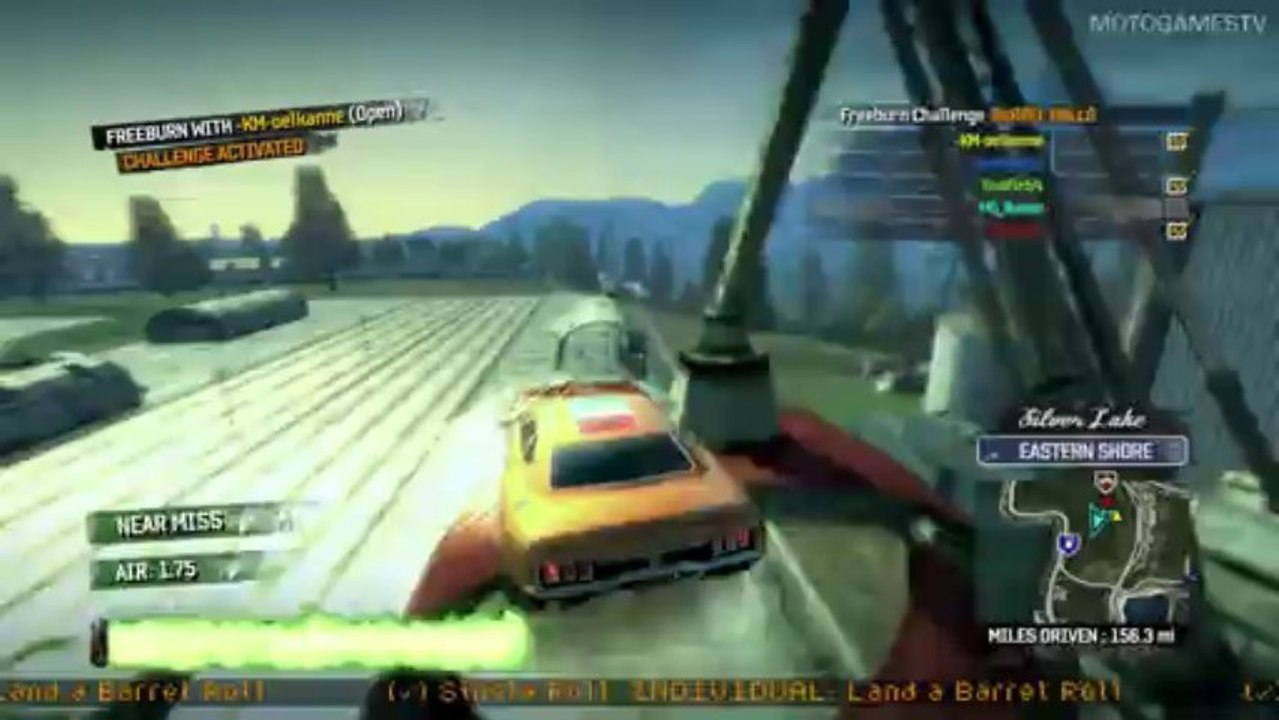 Burnout Paradise PC - Multiplayer Gameplay